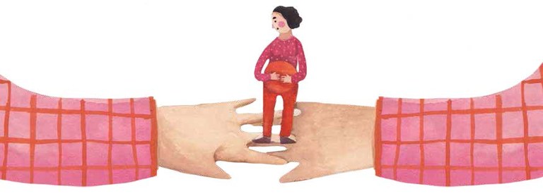 Sesión del taller "Madres en tribu"