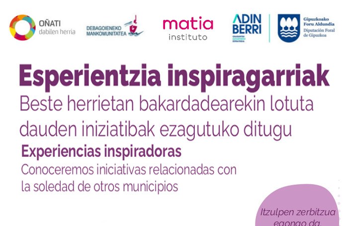 Sobre las soledades: Experiencias inspiradoras