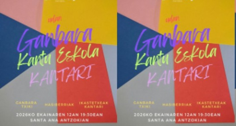 Udan Ganbara Kantu Eskola kantari