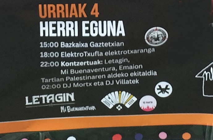 Letagin, Mi buenaventura eta Emaion taldeen kontzertua