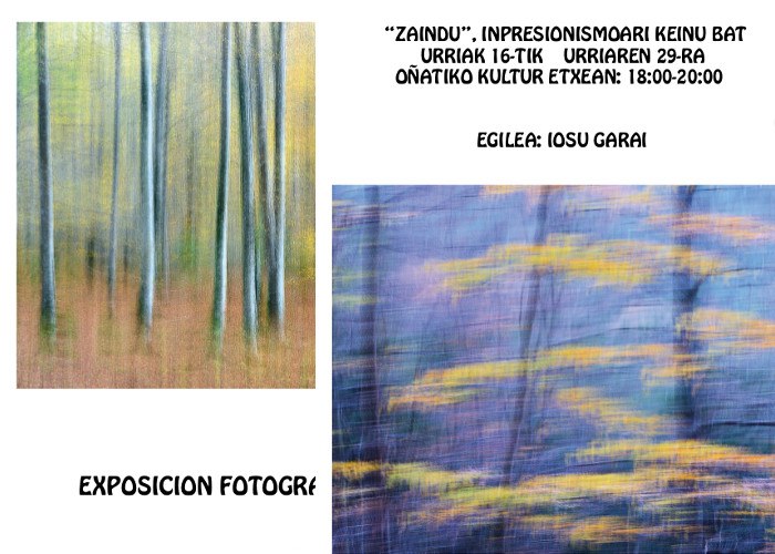 "Zaindu" inpresionismoari keinu bat" erakusketaren azken eguna