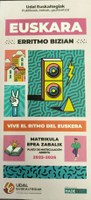 2025-2026 ikasturterako izen-ematea zabalik dago Udal Euskaltegian
