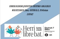 Argazki jendetsua ateratzeko deia egin du Gure Eskuk, ekaineko mobilizazioa girotzeko
