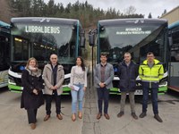 Avanzak Debagoieneko autobus flota berritu du 18 ibilgailurekin