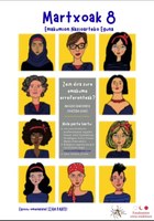 Emakume erreferenteen erakusketa osatu nahi du Oñatiko Sare Feministak, martxoaren 8rako