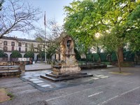 Foruen enparantza ondoko lorategia, kioskoa eta erabilera anitzeko gunea egokitzeko lanak ORSA enpresak egingo ditu