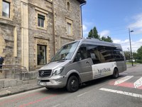 Herribusa normaltasunez dabil, gidariek gaurko greba bertan behera utzita