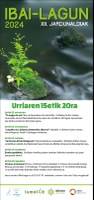 Ibai lagun jardunaldiak burutuko dira astean, erreken garrantziaz sentsibilizatzeko